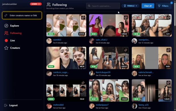 Platform dashboard preview